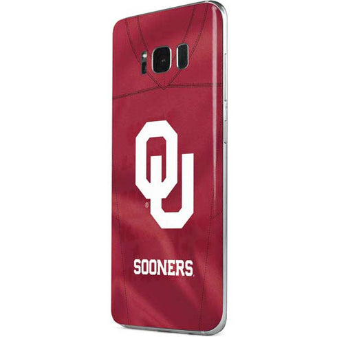 University of Oklahoma Red Jersey Galaxy S8 Plus Skin